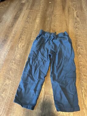 H&M Blue Linen Jogger Pants Size 3T